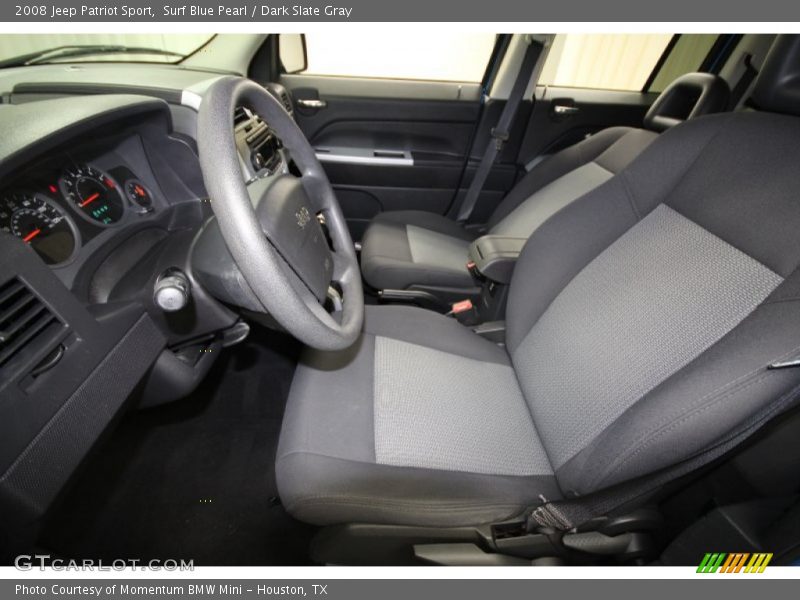 Surf Blue Pearl / Dark Slate Gray 2008 Jeep Patriot Sport