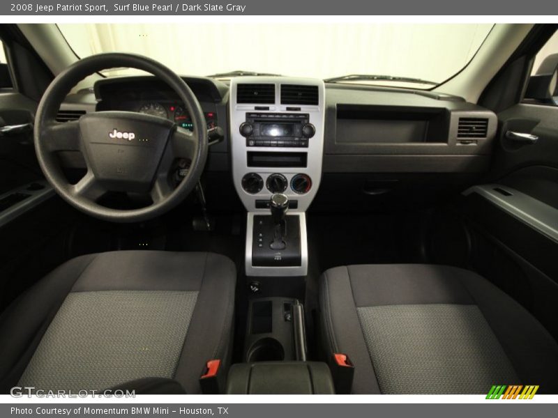 Surf Blue Pearl / Dark Slate Gray 2008 Jeep Patriot Sport