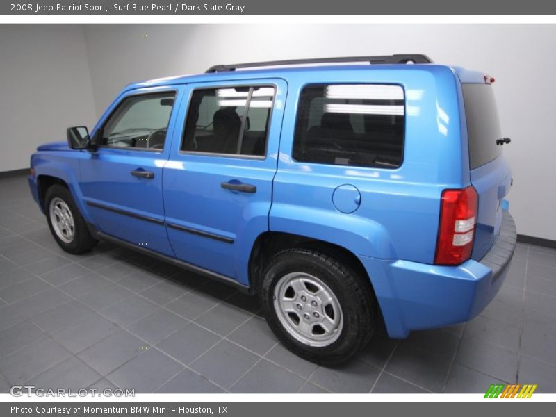 Surf Blue Pearl / Dark Slate Gray 2008 Jeep Patriot Sport