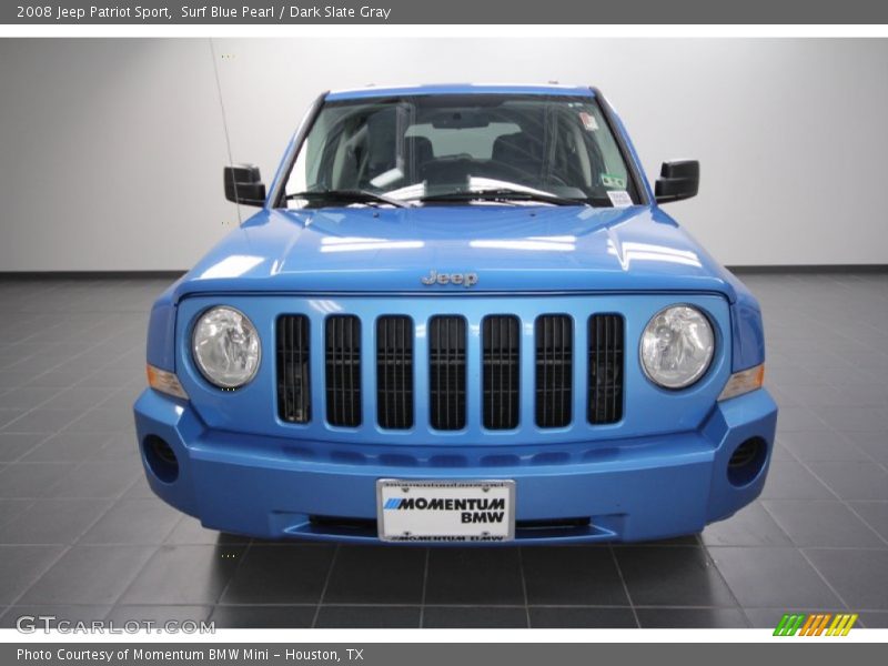 Surf Blue Pearl / Dark Slate Gray 2008 Jeep Patriot Sport