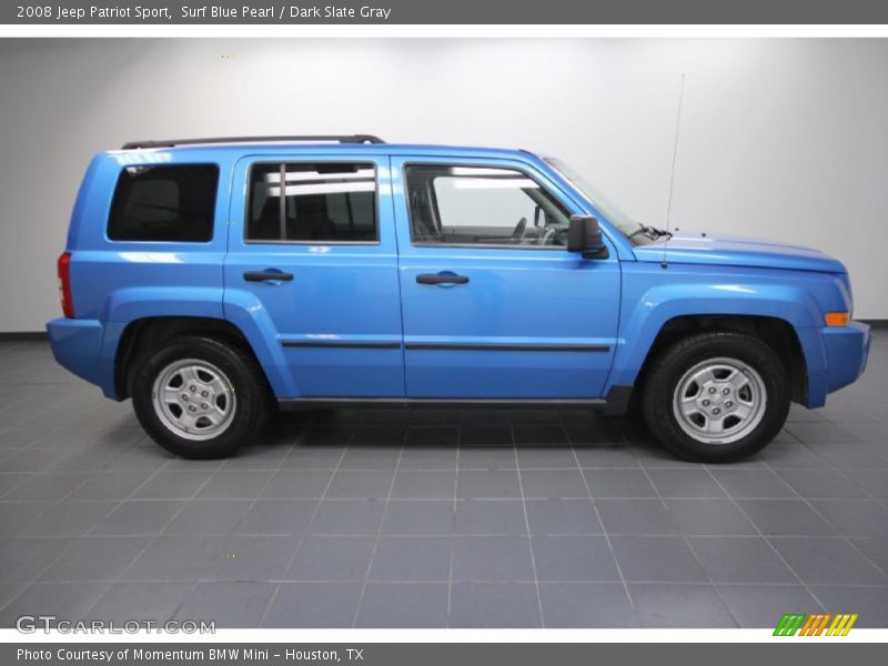 Surf Blue Pearl / Dark Slate Gray 2008 Jeep Patriot Sport
