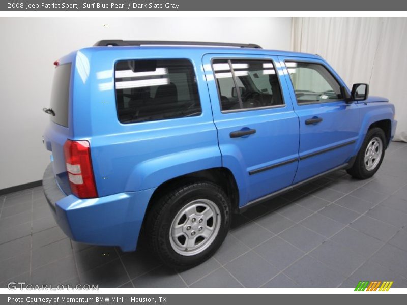 Surf Blue Pearl / Dark Slate Gray 2008 Jeep Patriot Sport