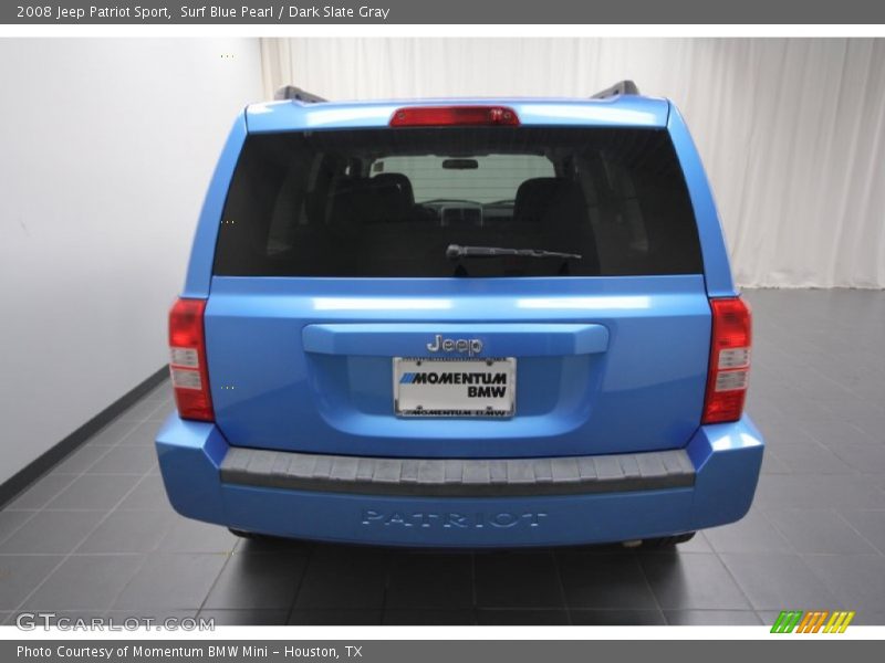 Surf Blue Pearl / Dark Slate Gray 2008 Jeep Patriot Sport