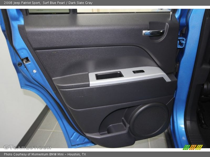 Surf Blue Pearl / Dark Slate Gray 2008 Jeep Patriot Sport