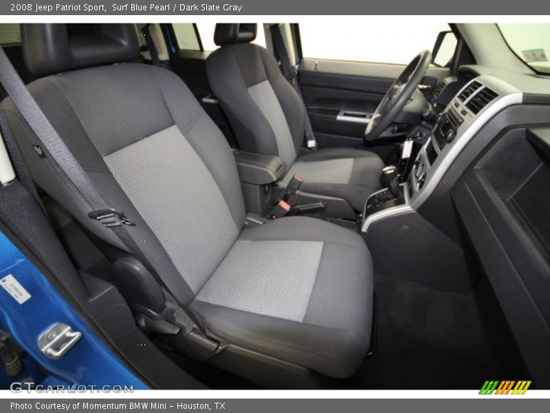 Surf Blue Pearl / Dark Slate Gray 2008 Jeep Patriot Sport