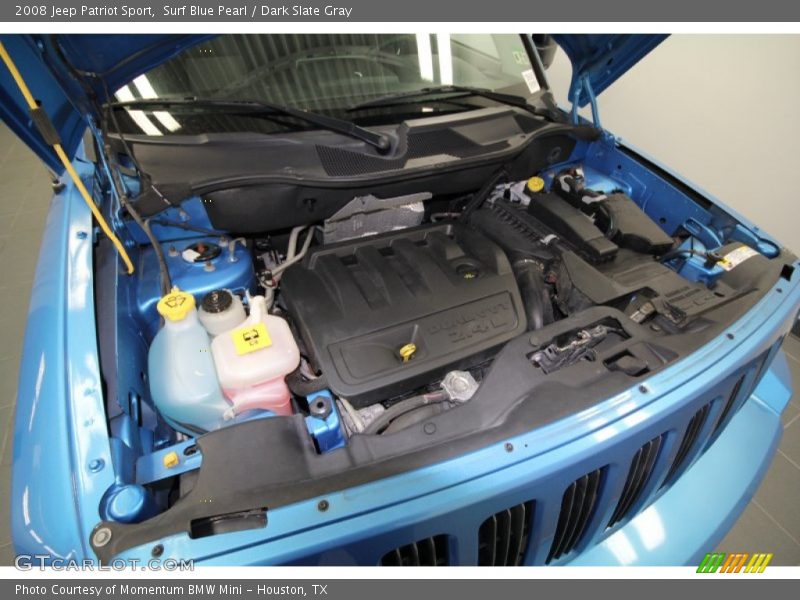 Surf Blue Pearl / Dark Slate Gray 2008 Jeep Patriot Sport