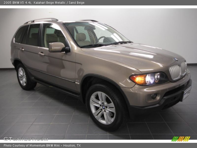 Kalahari Beige Metallic / Sand Beige 2005 BMW X5 4.4i
