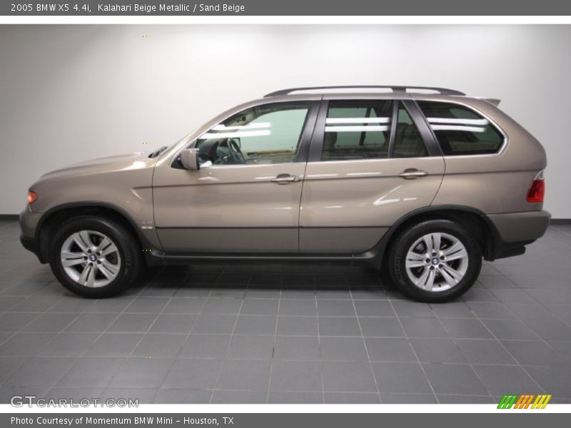 Kalahari Beige Metallic / Sand Beige 2005 BMW X5 4.4i