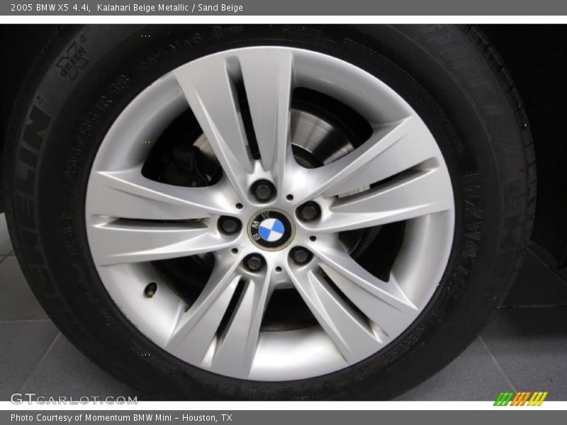 Kalahari Beige Metallic / Sand Beige 2005 BMW X5 4.4i