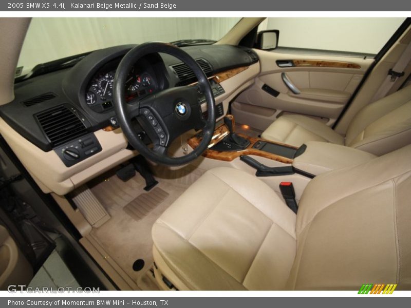 Kalahari Beige Metallic / Sand Beige 2005 BMW X5 4.4i
