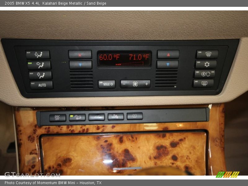 Kalahari Beige Metallic / Sand Beige 2005 BMW X5 4.4i