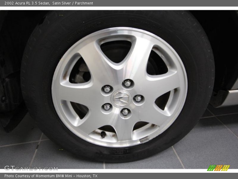 Satin Silver / Parchment 2002 Acura RL 3.5 Sedan
