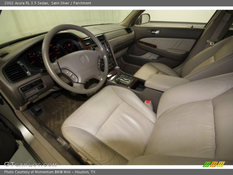Satin Silver / Parchment 2002 Acura RL 3.5 Sedan