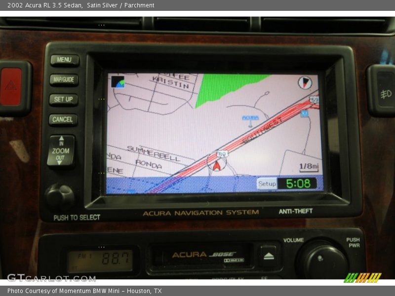 Satin Silver / Parchment 2002 Acura RL 3.5 Sedan