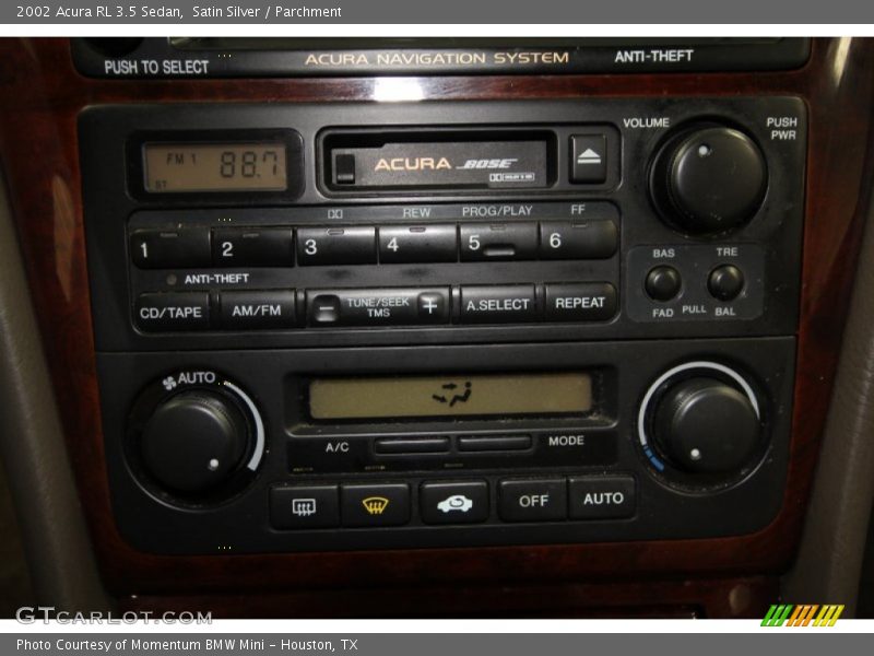 Satin Silver / Parchment 2002 Acura RL 3.5 Sedan