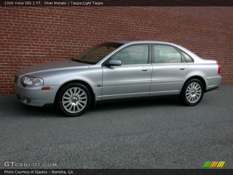 Silver Metallic / Taupe/Light Taupe 2006 Volvo S80 2.5T