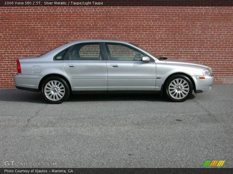 Silver Metallic / Taupe/Light Taupe 2006 Volvo S80 2.5T