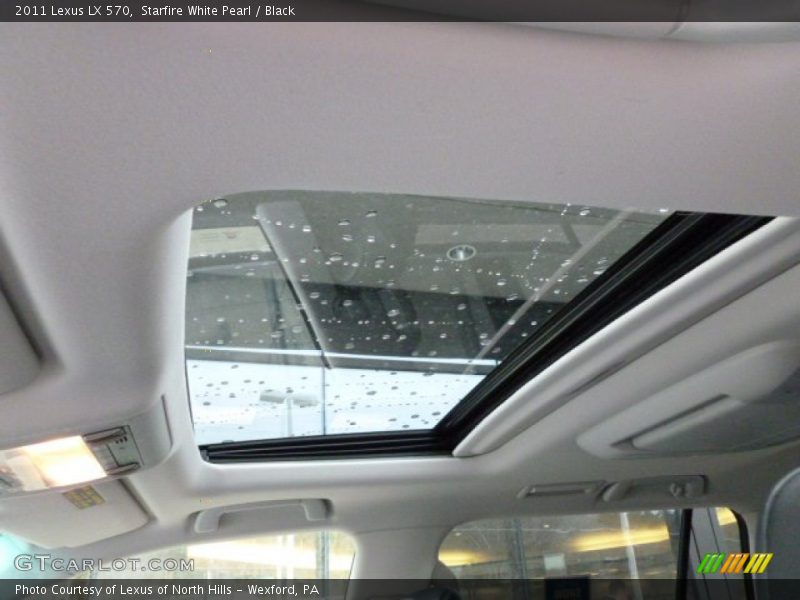 Starfire White Pearl / Black 2011 Lexus LX 570