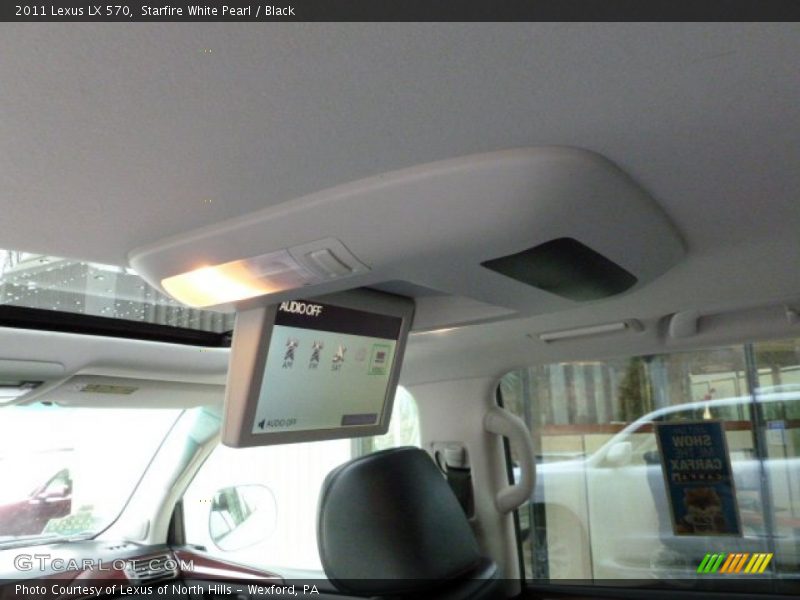 Starfire White Pearl / Black 2011 Lexus LX 570