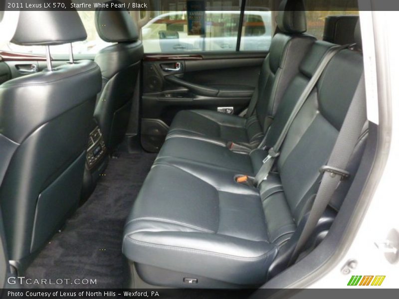 Starfire White Pearl / Black 2011 Lexus LX 570