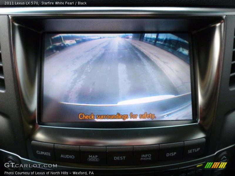 Starfire White Pearl / Black 2011 Lexus LX 570