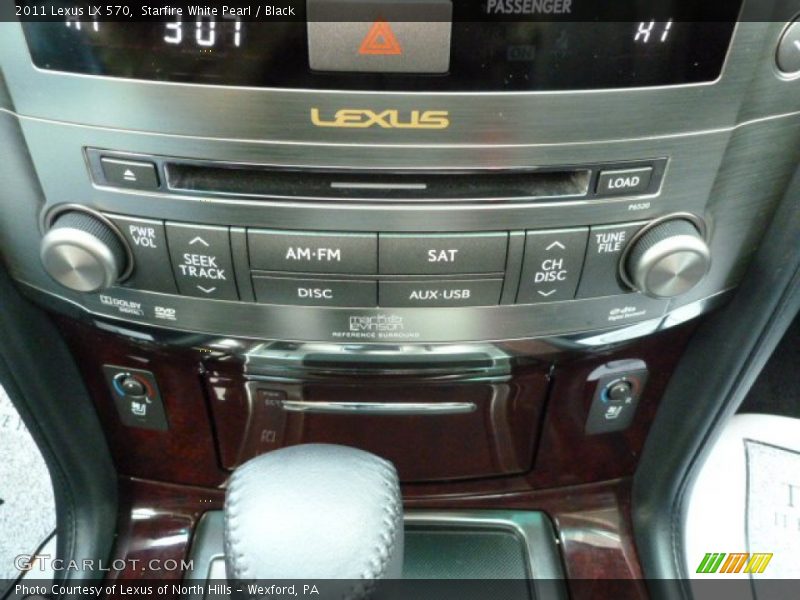 Starfire White Pearl / Black 2011 Lexus LX 570