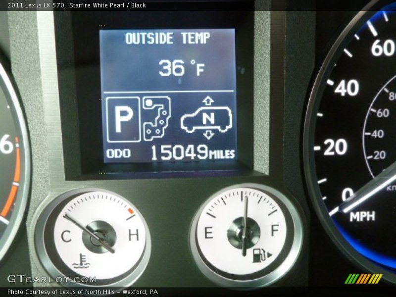 Starfire White Pearl / Black 2011 Lexus LX 570