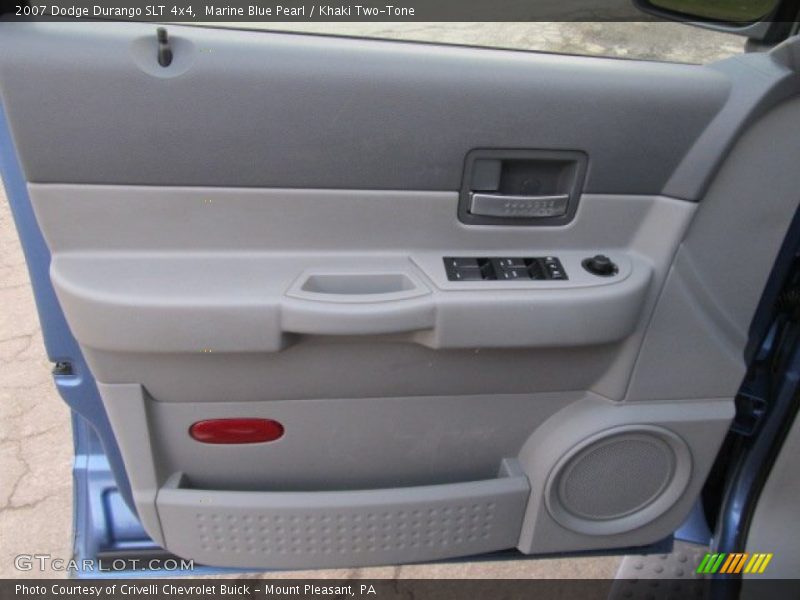 Marine Blue Pearl / Khaki Two-Tone 2007 Dodge Durango SLT 4x4