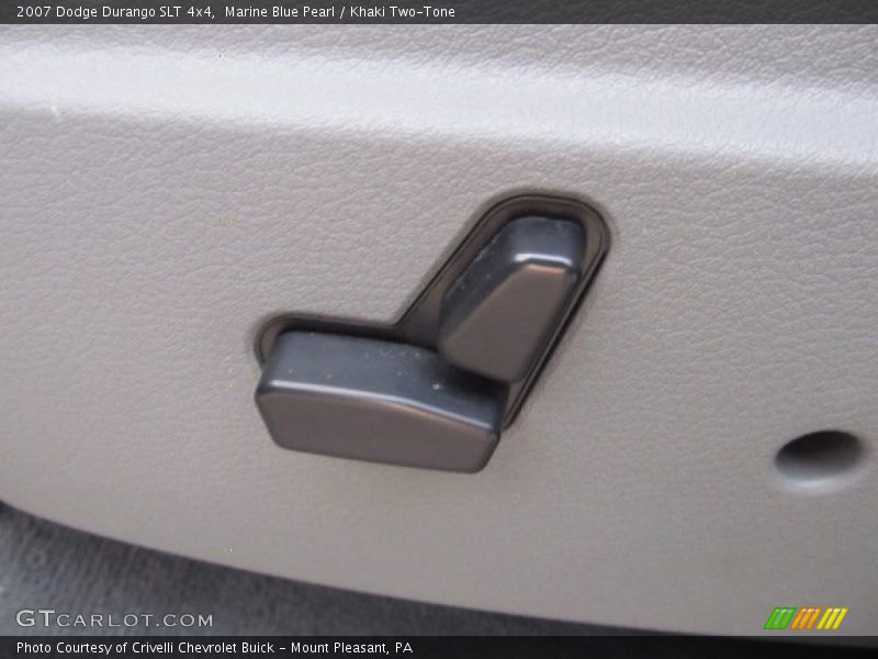 Marine Blue Pearl / Khaki Two-Tone 2007 Dodge Durango SLT 4x4