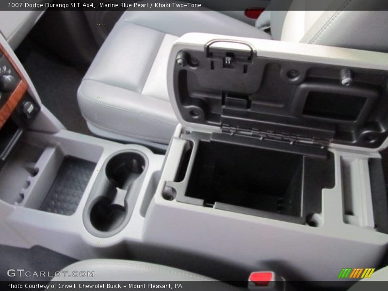 Marine Blue Pearl / Khaki Two-Tone 2007 Dodge Durango SLT 4x4