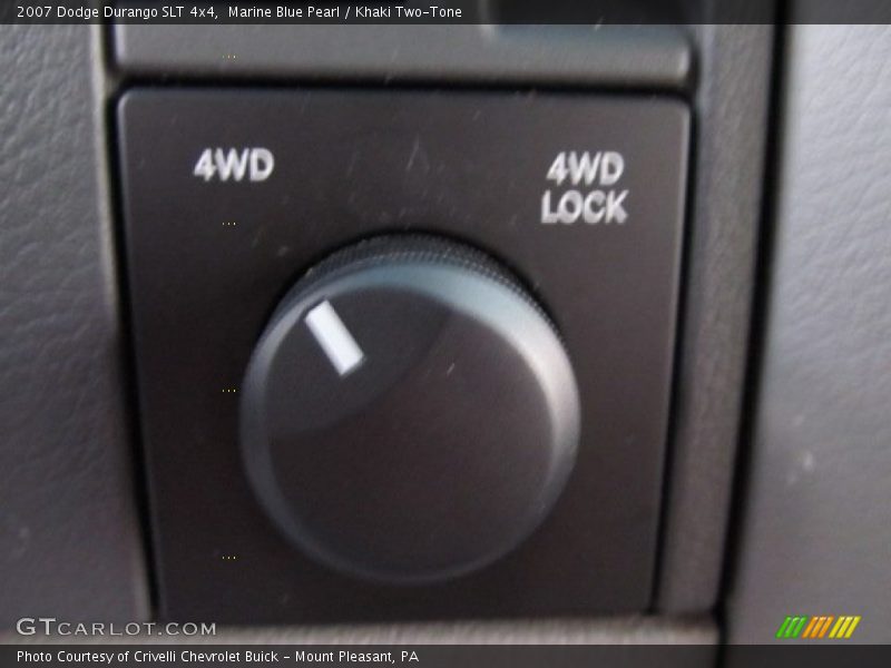 Marine Blue Pearl / Khaki Two-Tone 2007 Dodge Durango SLT 4x4