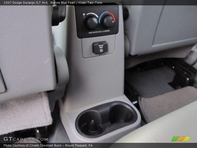 Marine Blue Pearl / Khaki Two-Tone 2007 Dodge Durango SLT 4x4