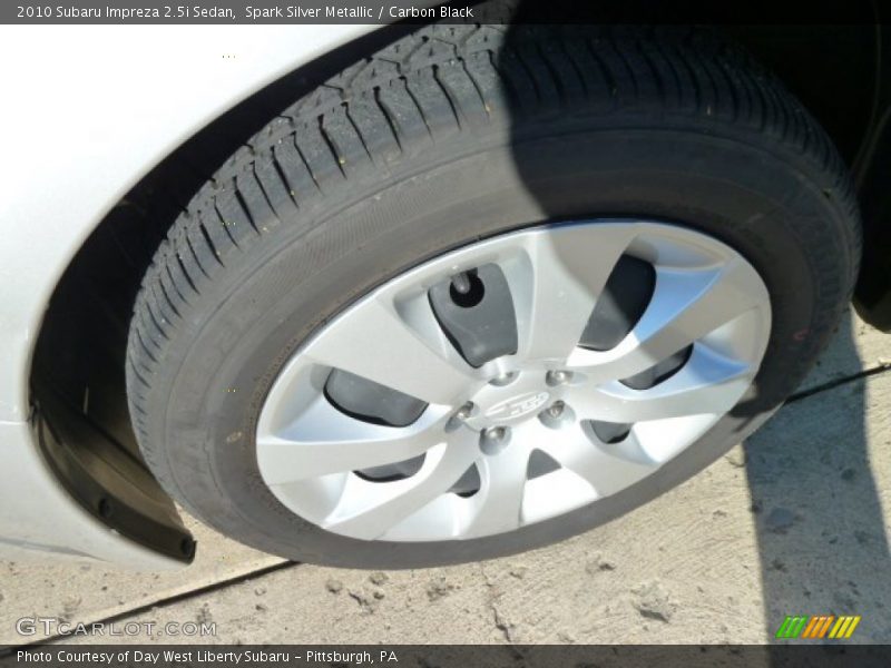 Spark Silver Metallic / Carbon Black 2010 Subaru Impreza 2.5i Sedan
