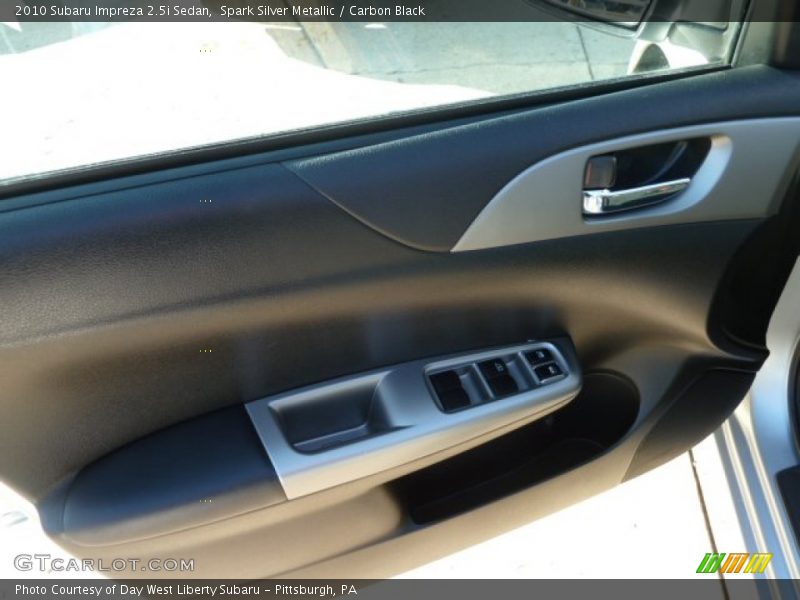 Spark Silver Metallic / Carbon Black 2010 Subaru Impreza 2.5i Sedan