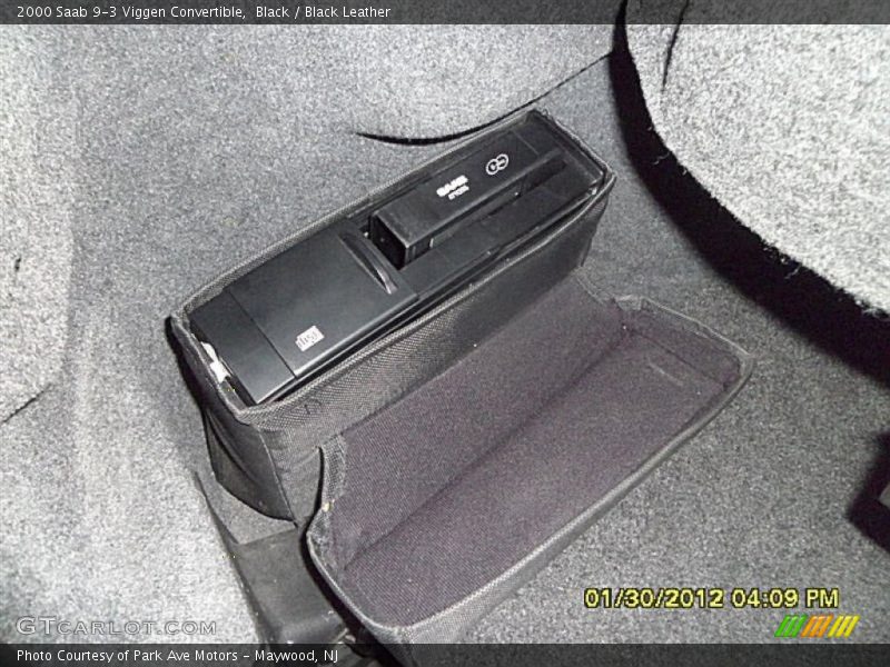 Black / Black Leather 2000 Saab 9-3 Viggen Convertible