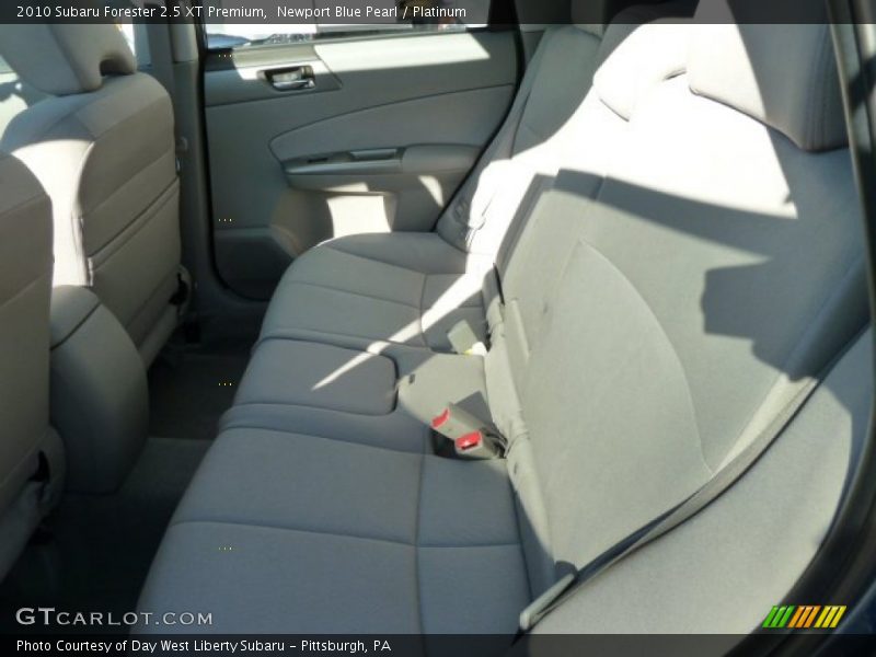 Newport Blue Pearl / Platinum 2010 Subaru Forester 2.5 XT Premium