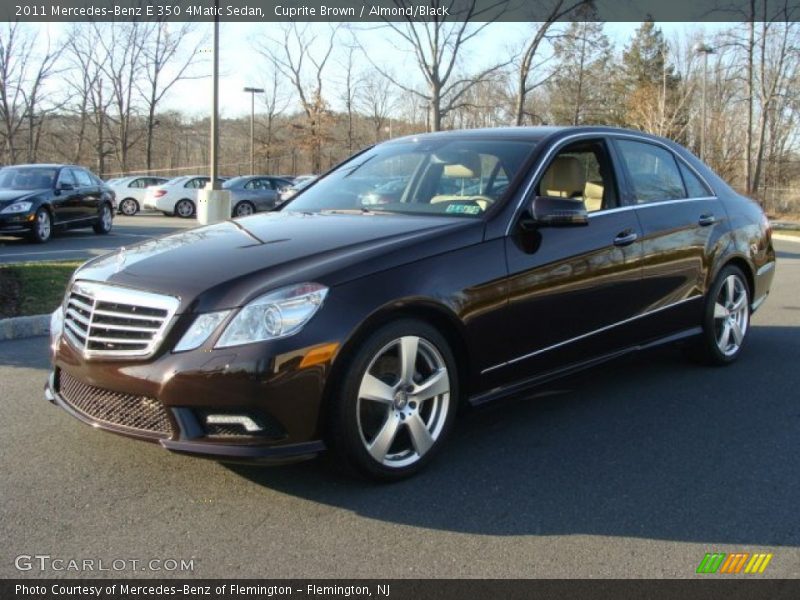 Cuprite Brown / Almond/Black 2011 Mercedes-Benz E 350 4Matic Sedan