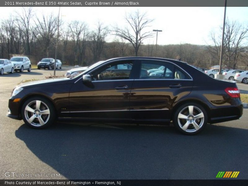 Cuprite Brown / Almond/Black 2011 Mercedes-Benz E 350 4Matic Sedan