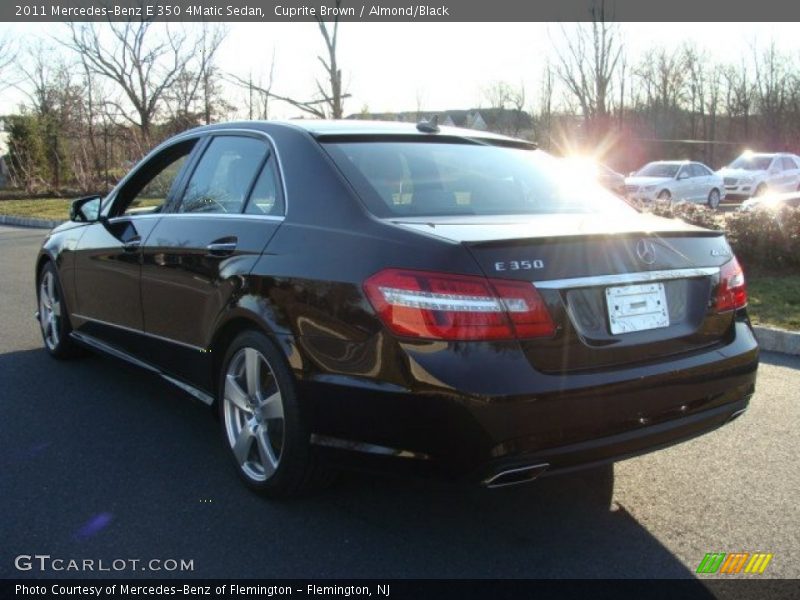 Cuprite Brown / Almond/Black 2011 Mercedes-Benz E 350 4Matic Sedan