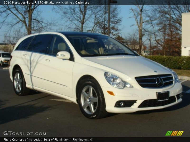 Arctic White / Cashmere 2010 Mercedes-Benz R 350 4Matic