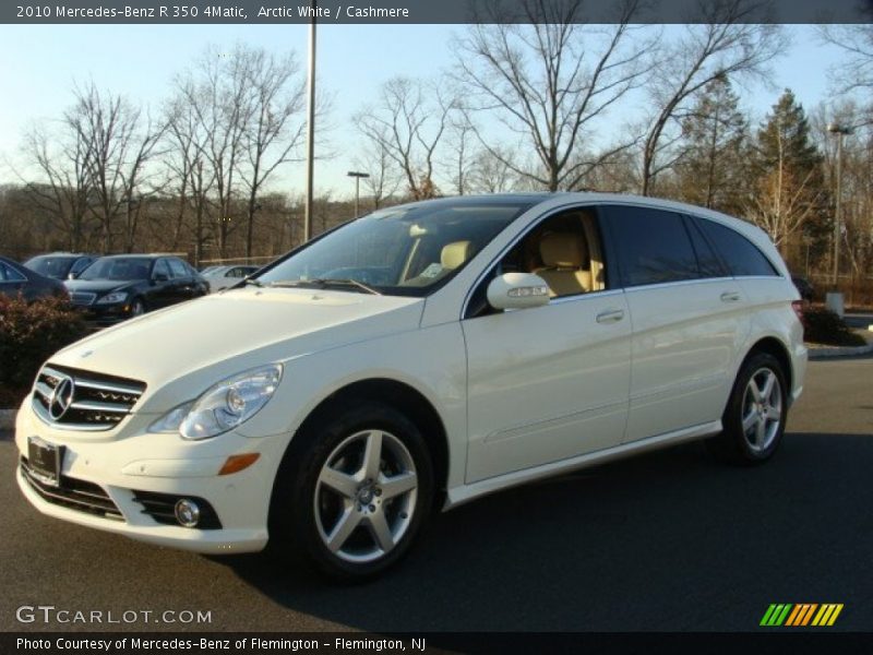 Arctic White / Cashmere 2010 Mercedes-Benz R 350 4Matic
