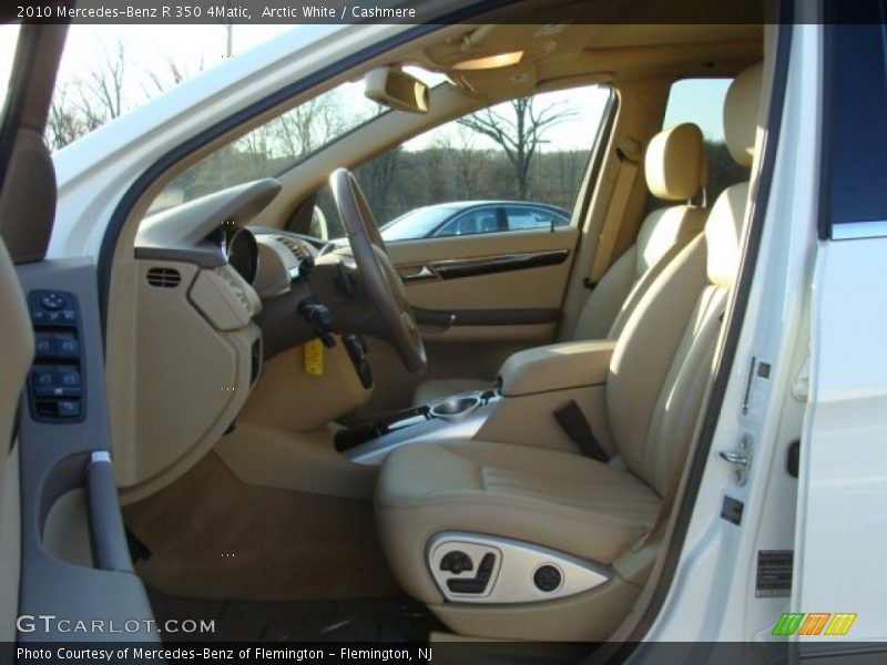 Arctic White / Cashmere 2010 Mercedes-Benz R 350 4Matic