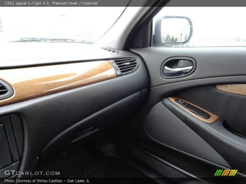 Platinum Silver / Charcoal 2001 Jaguar S-Type 4.0