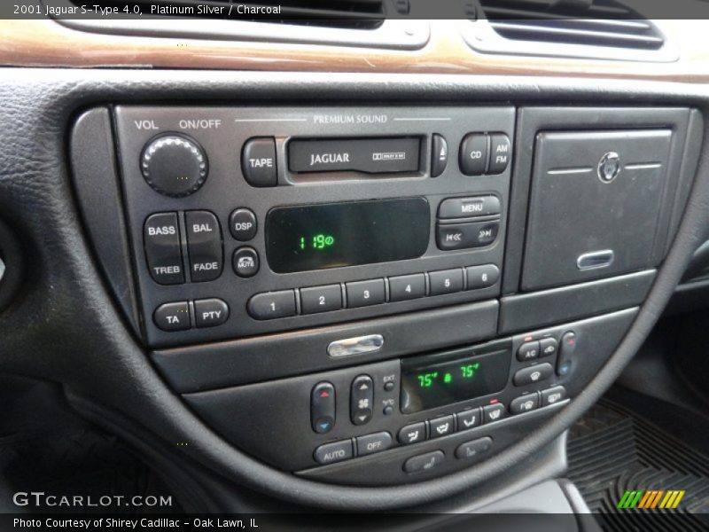 Controls of 2001 S-Type 4.0
