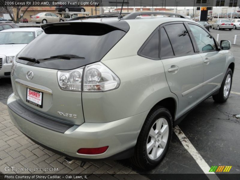 Bamboo Pearl / Light Gray 2006 Lexus RX 330 AWD