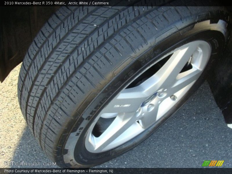 Arctic White / Cashmere 2010 Mercedes-Benz R 350 4Matic