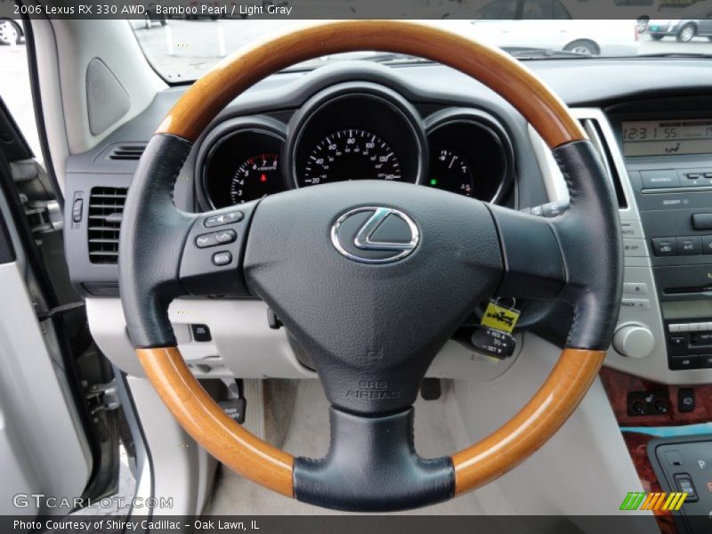 Bamboo Pearl / Light Gray 2006 Lexus RX 330 AWD