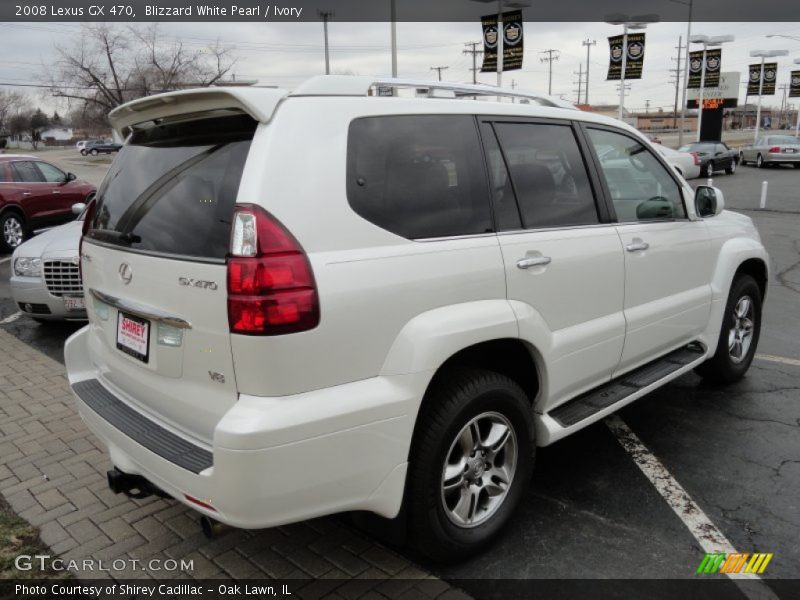 Blizzard White Pearl / Ivory 2008 Lexus GX 470