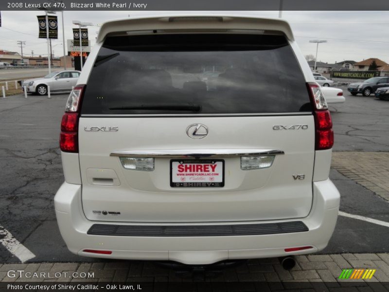 Blizzard White Pearl / Ivory 2008 Lexus GX 470