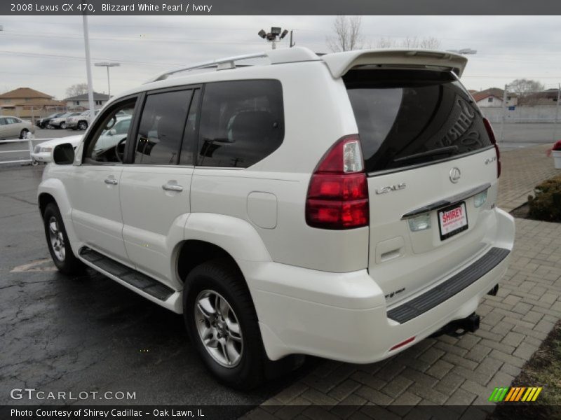 Blizzard White Pearl / Ivory 2008 Lexus GX 470